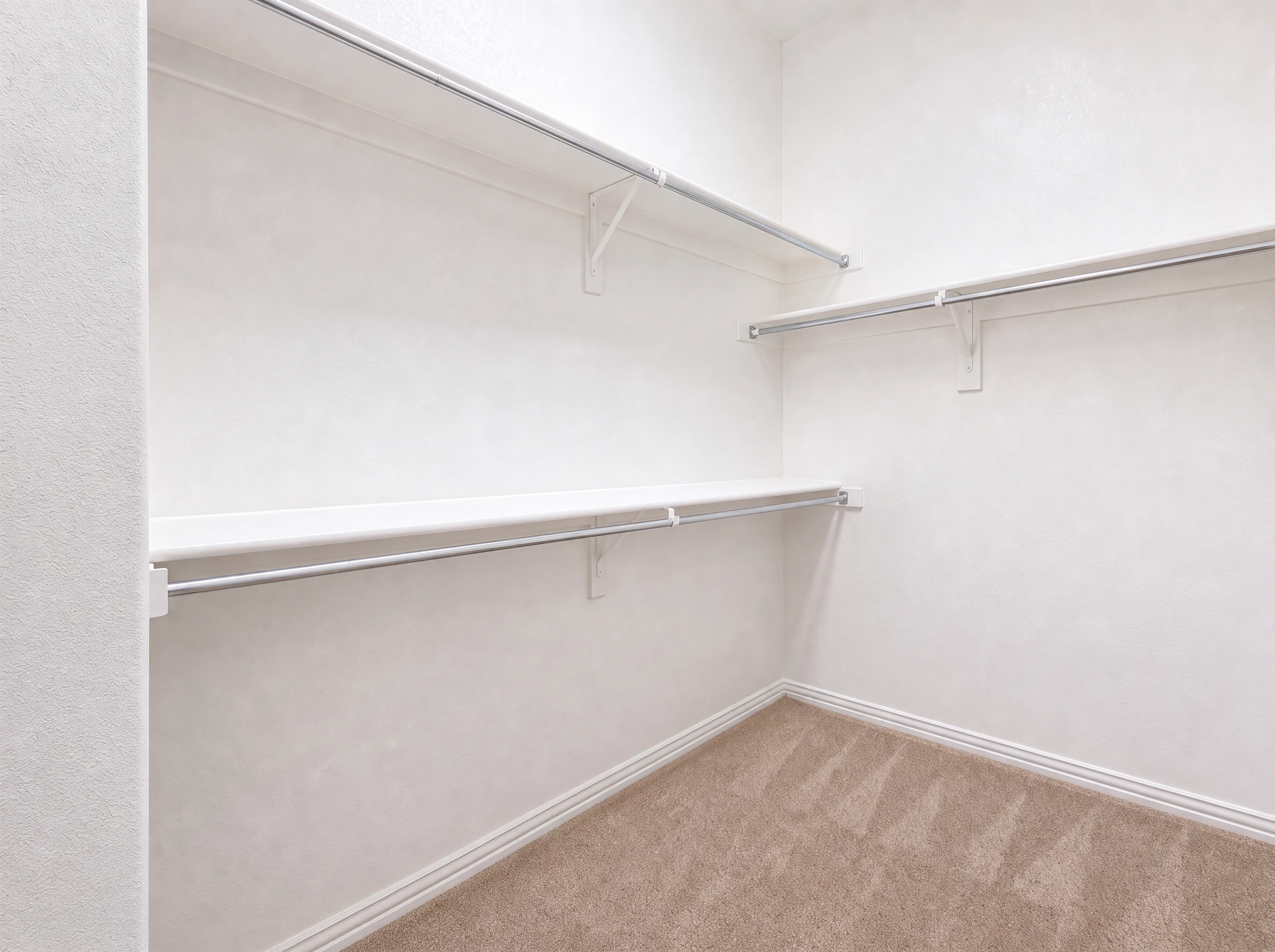 Primary walk-in closet